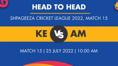 Shpageeza Cricket League 2022, Match 15: KE vs AM Dream11 Prediction, Fantasy Cricket Tips, Playing 11, and Pitch Report