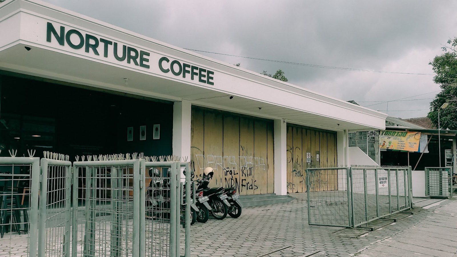 Tempat parkir Norture Coffee