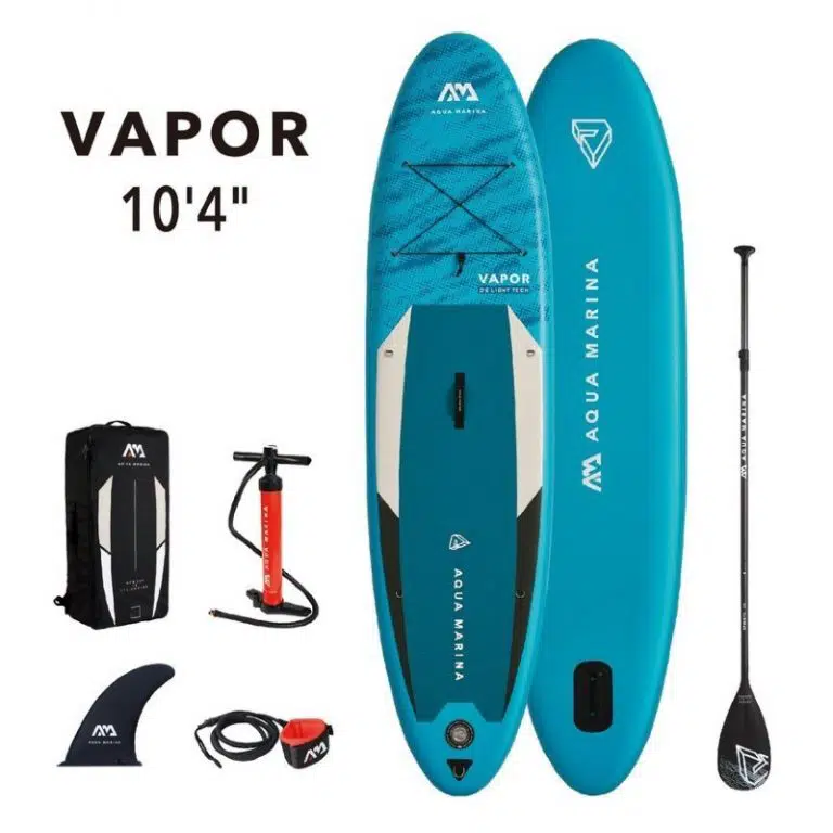 niebieski paddleboard aquamarina vapor