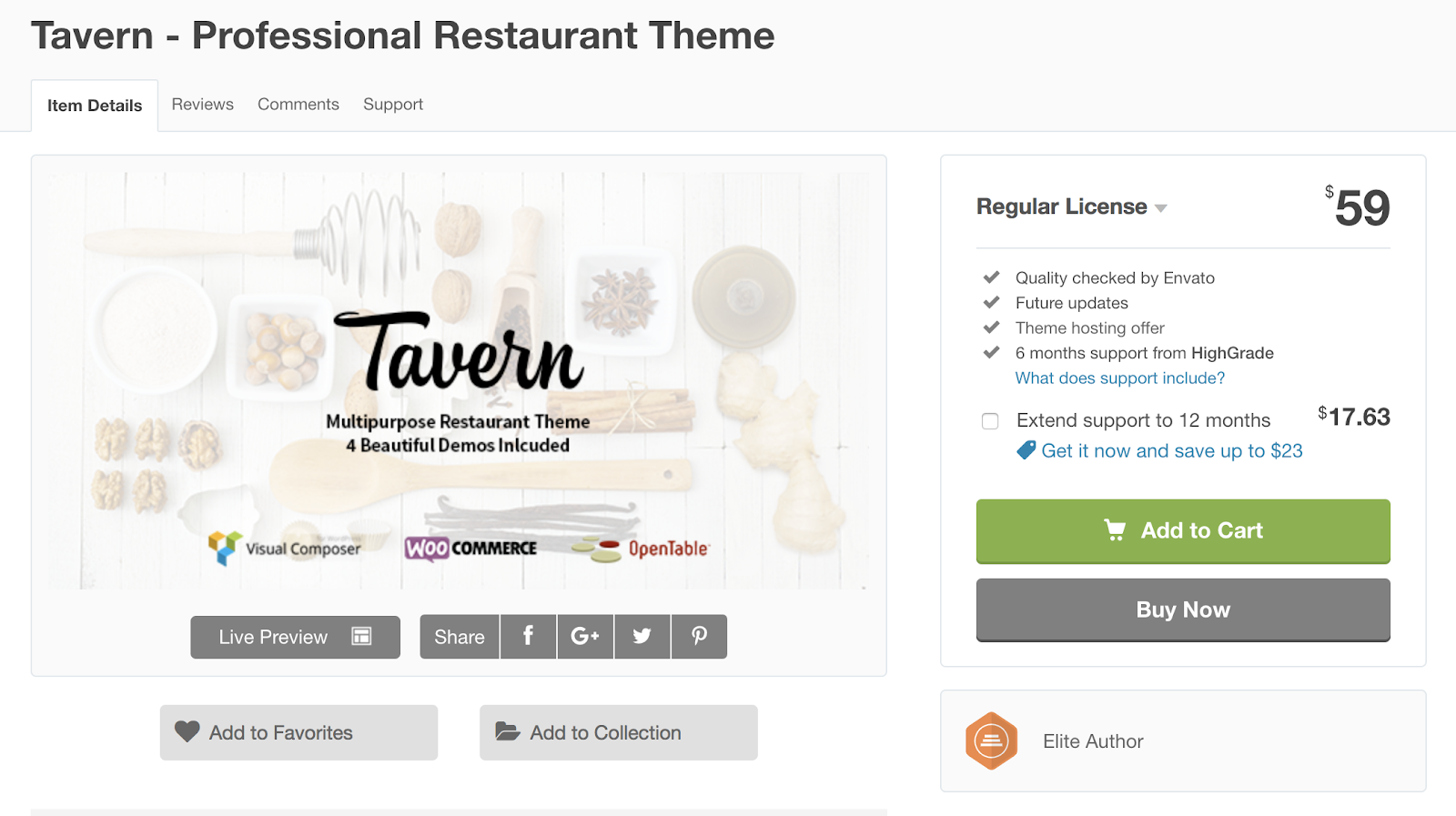 tavern-wordpress-theme