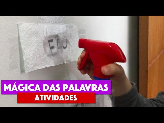 Atividade Infantil: Mágica das Palavras - YouTube