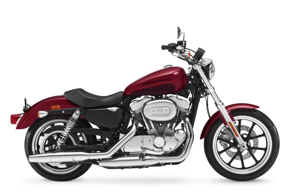 Harley Davidson Street series motorcycle, perfect for shorter riders