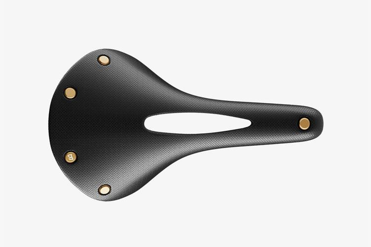 The cutouts of a bicycle saddle provide pressure relief around the perineum area.