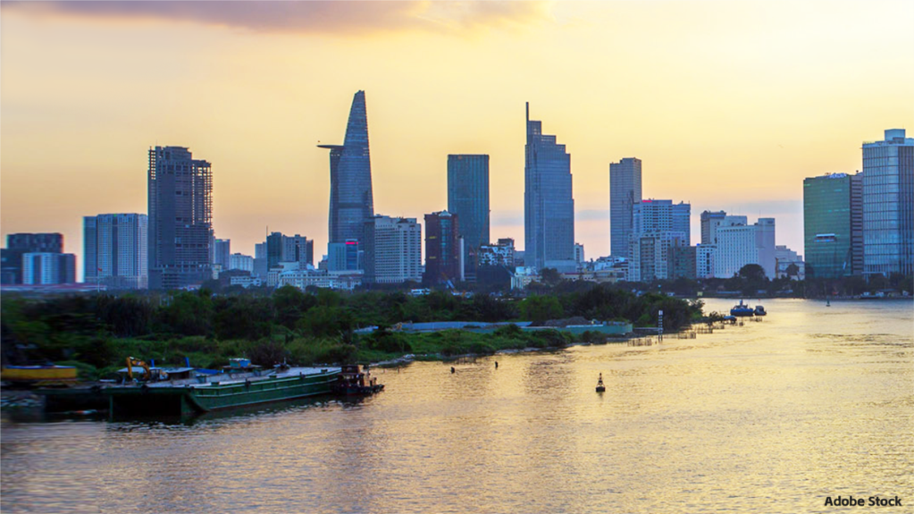 Thành phố Hồ Chí Minh - trung tâm tài chính lớn nhất Việt Nam.