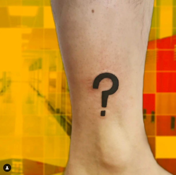 Question Mark Tattoo