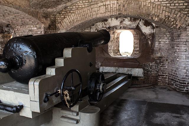 Fort Sumter is one of the famous historical sites in Charleston SC