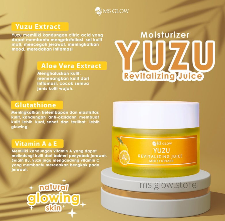 YUZU Moisturizer Revitalizing Juice MS Glow