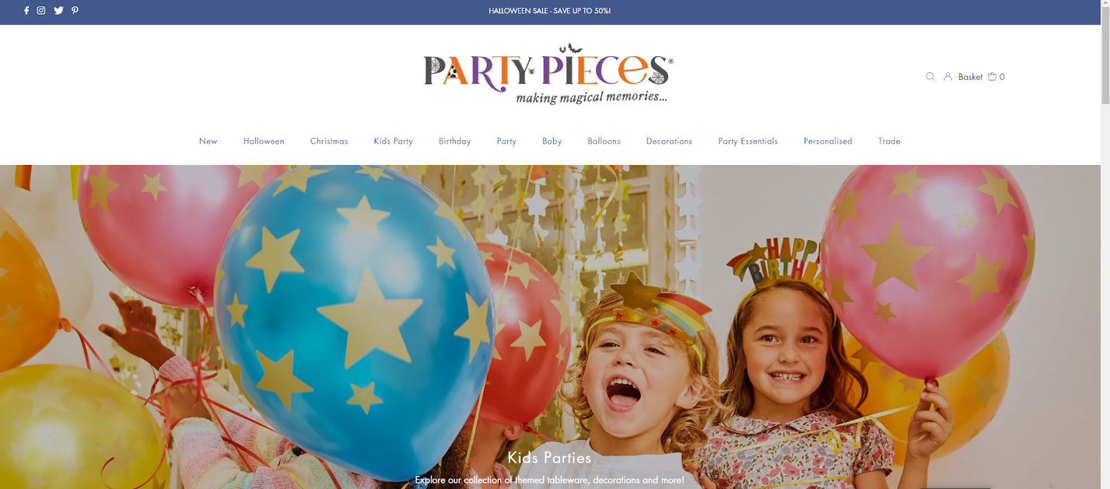 party page