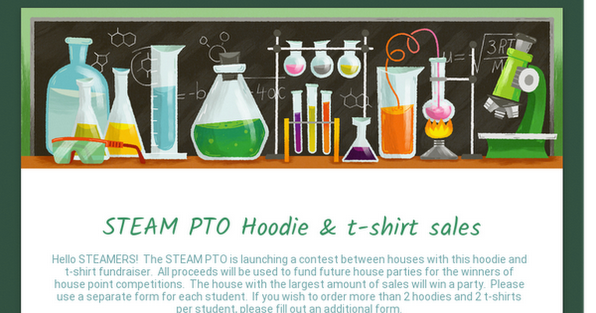 STEAM PTO Hoodie & t-shirt sales