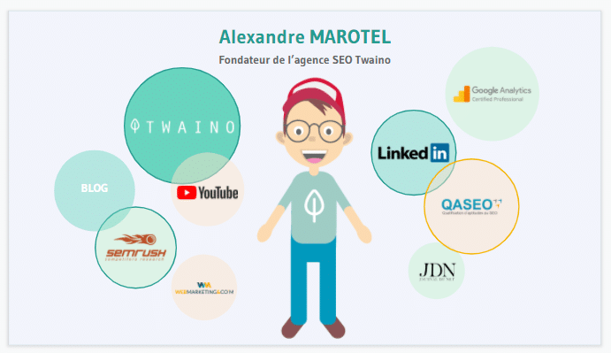 Alexandre MAROTEL Fondateur de l agence SEO Twaino