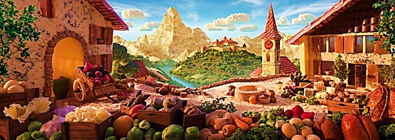 As paisagens com comida de Carl Warner (31 fotos) - MDig
