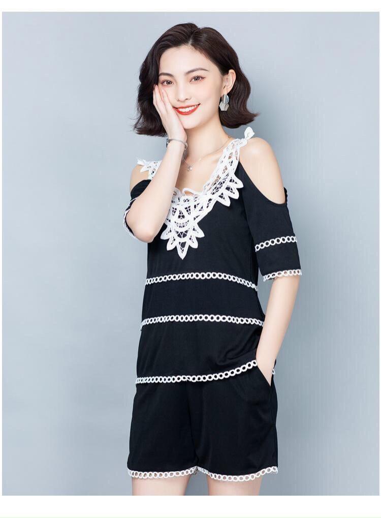 Set Bộ Phối Viền Ren - SB47