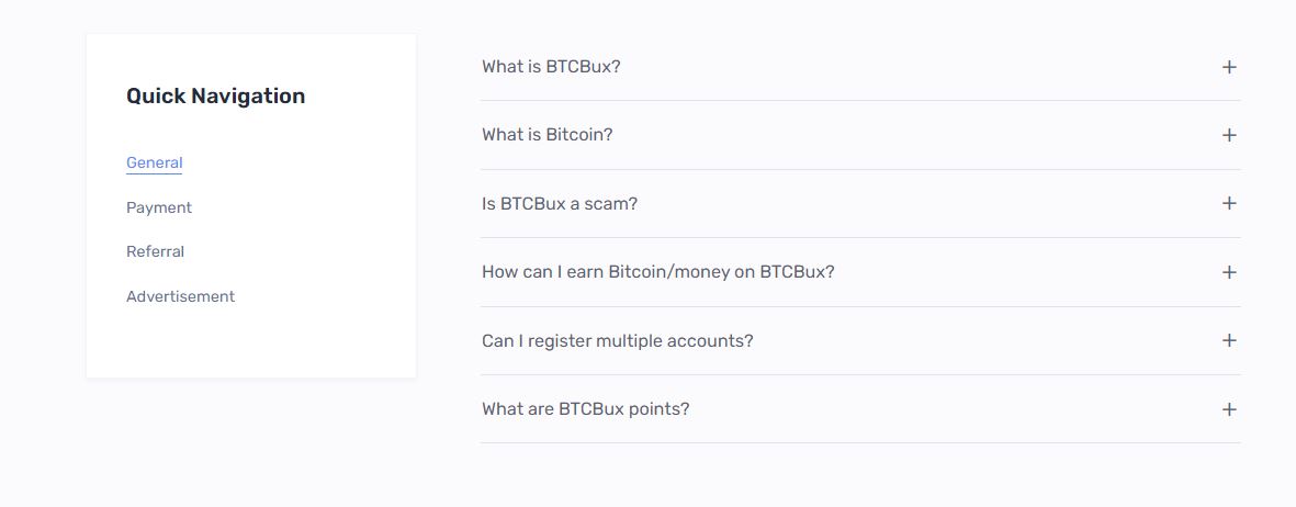 BTCBux питання та відповіді
