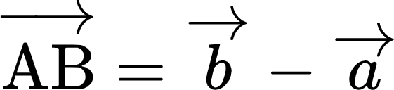 {"aid":null,"font":{"color":"#000000","size":10,"family":"Arial"},"code":"\\begin{align*}\n{\\overrightarrow{\\text{AB}}}&={\\overrightarrow{b}-\\overrightarrow{a}}\t\n\\end{align*}","type":"align*","id":"53-0","ts":1605082592471,"cs":"4nGIeXCDrJmlfUgMB5XReQ==","size":{"width":92,"height":20}}