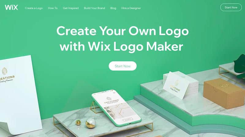 Creador de logotipos Wix 