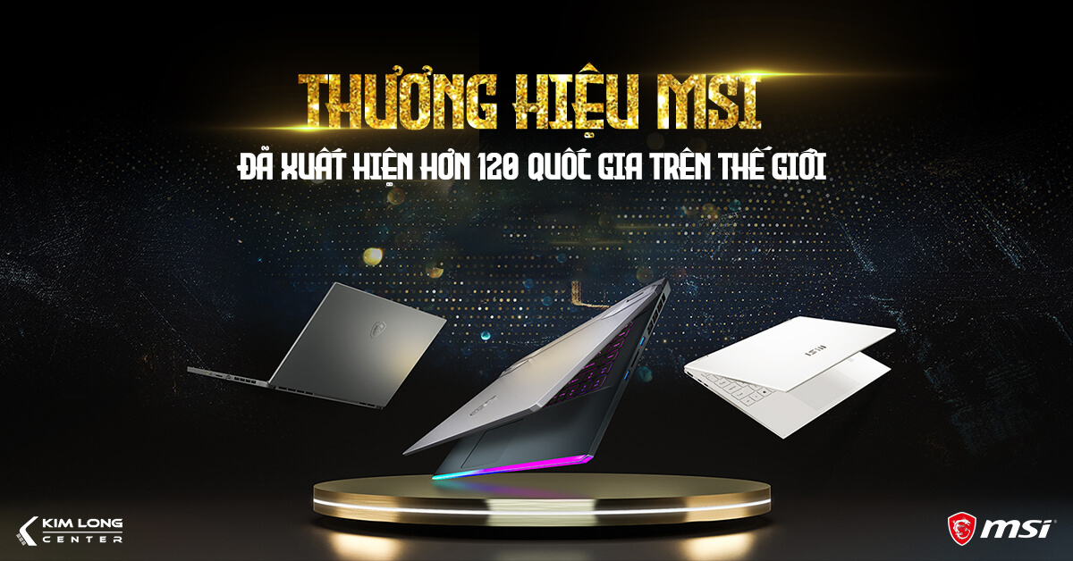 thương hiệu laptop MSI