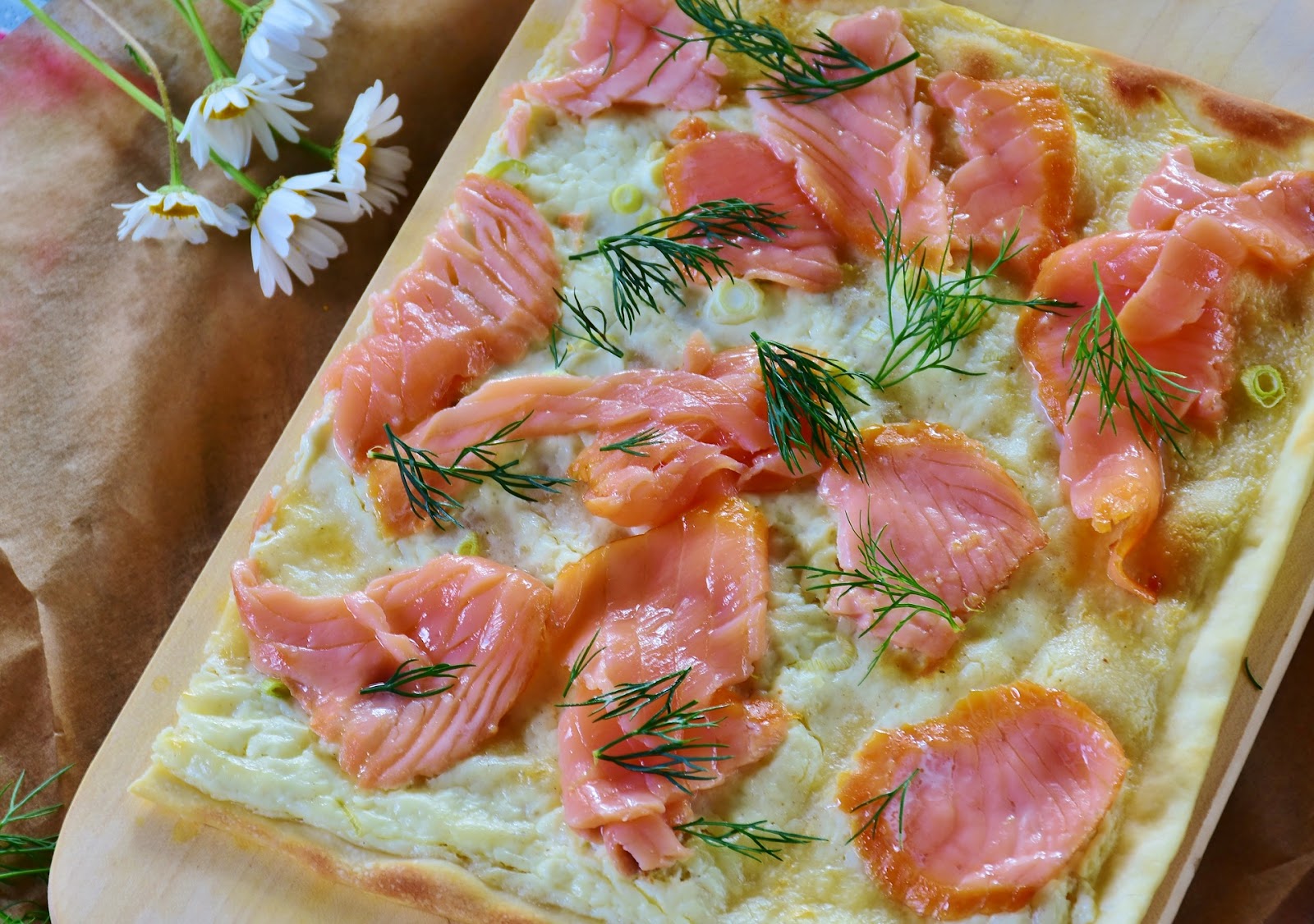 salmon tarte