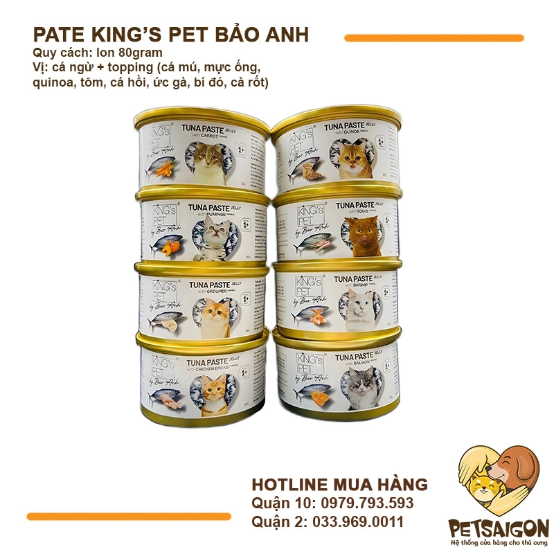 Pate King's Pet Bảo Anh - Petsaigon