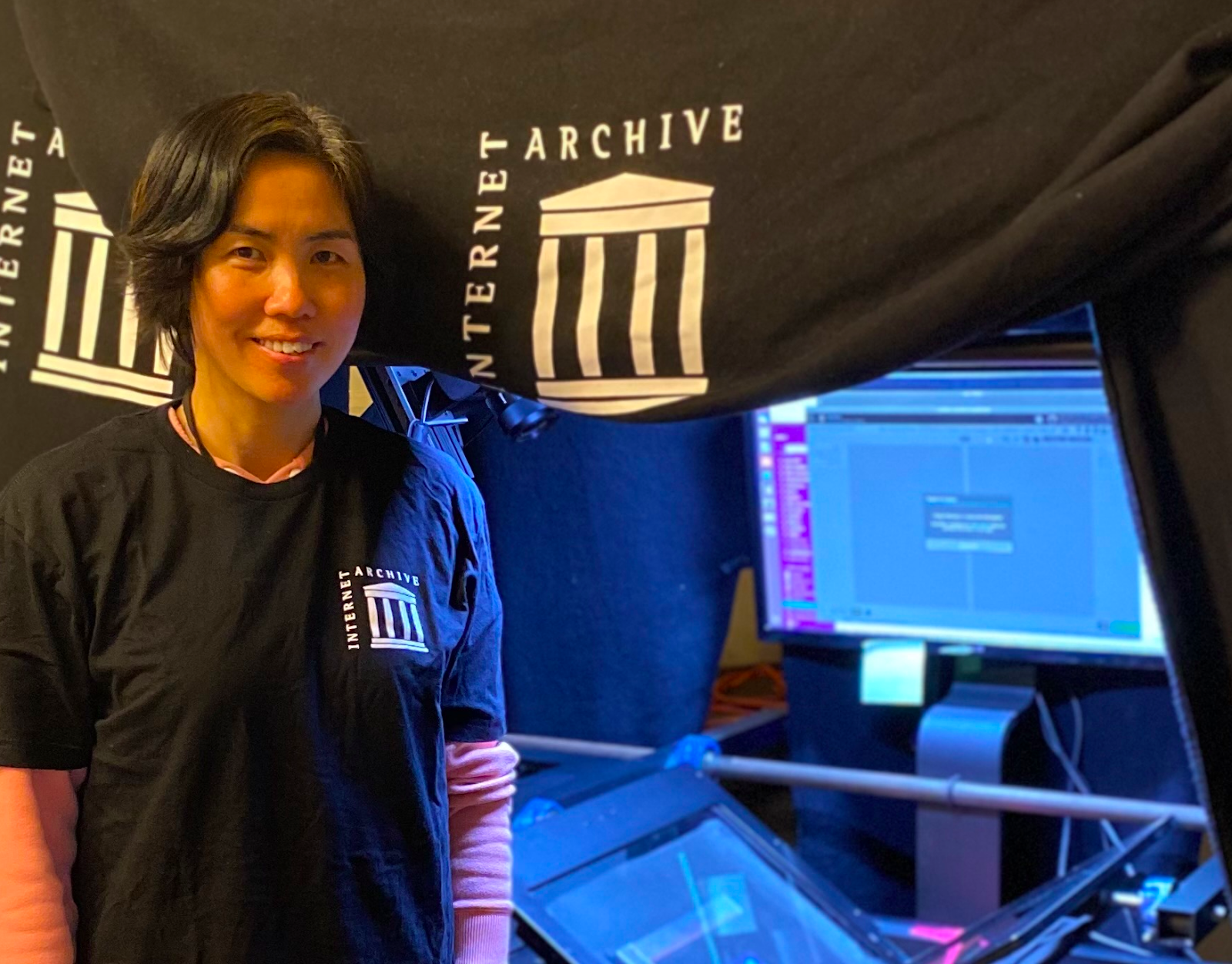 Meet Eliza Zhang, Book Scanner and Viral Video Star - Internet Archive Blogs
