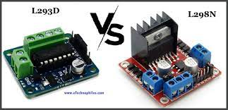 What is the Difference Between L293D and L298N Motor Driver? – Matha  Electronics