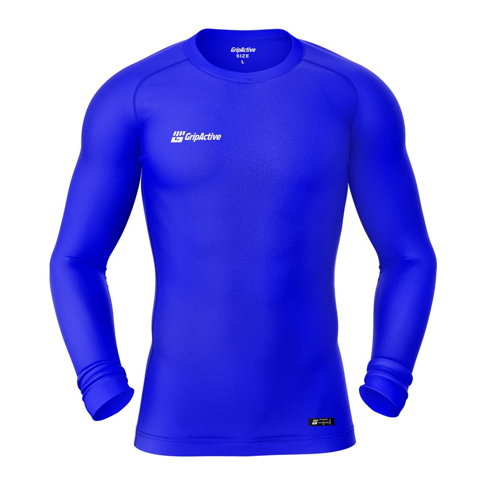 Grip Active Blue Sports Base Layer Top