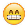 The Gritting Teeth Emoji