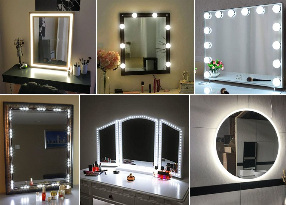 Gương là tiêu chí đầu tiên để lựa chọn bàn trang điểm