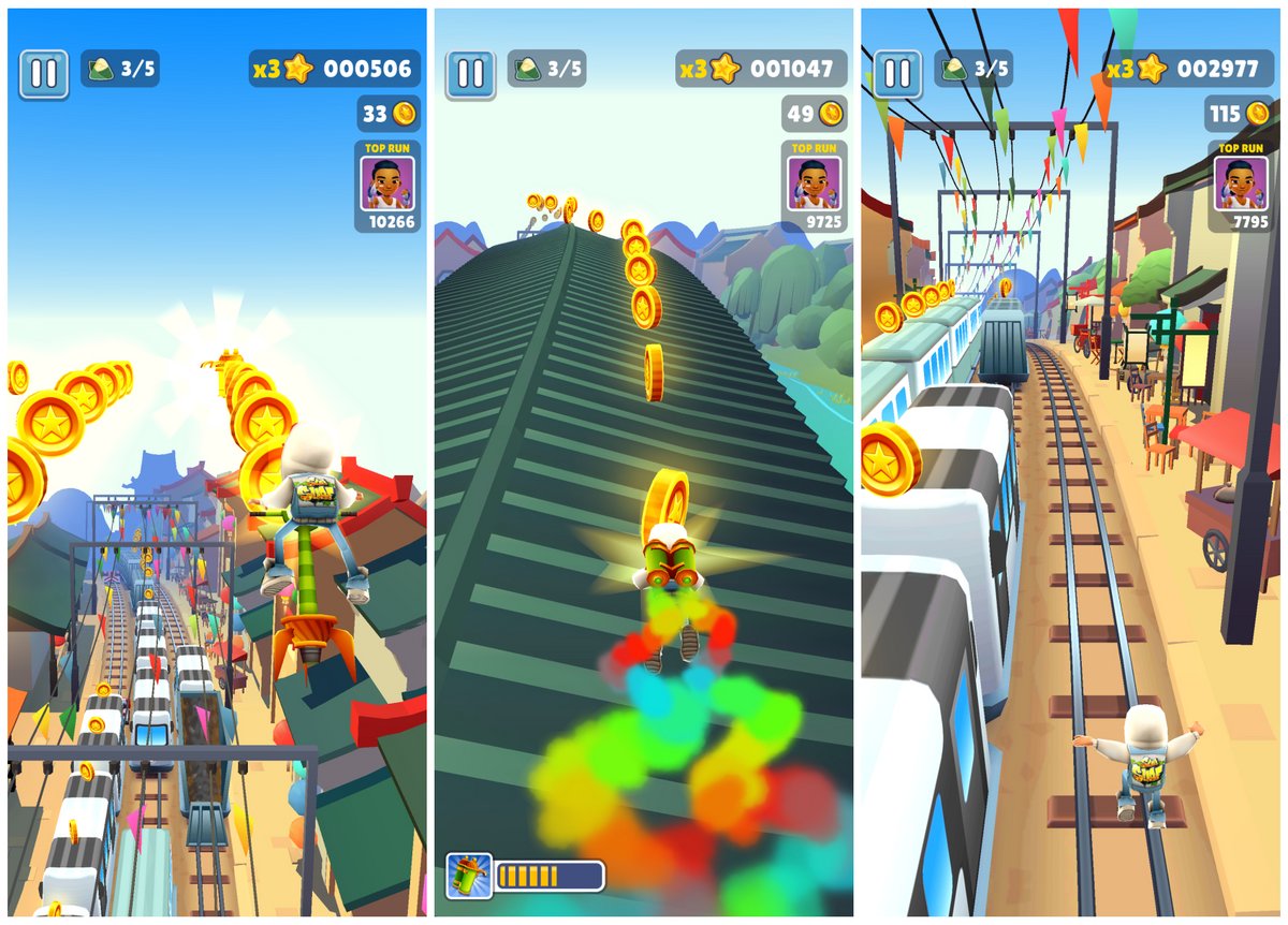 Capture d'écran Subway Surfers 2
