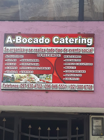 Opiniones de A-Bocado Catering en Quito - Servicio de catering