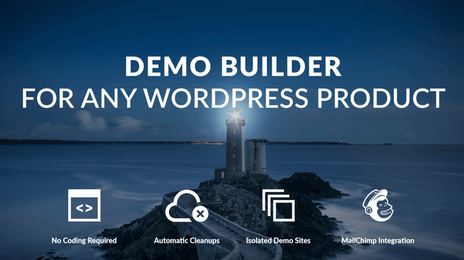 construtor de demonstração para wordpress