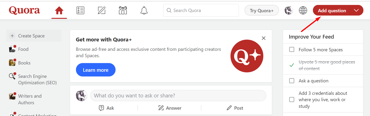 Quora Partner program