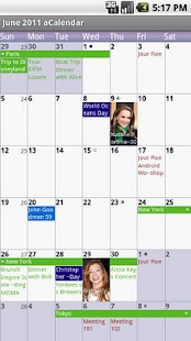 aCalendar - Android Calendar apk Review