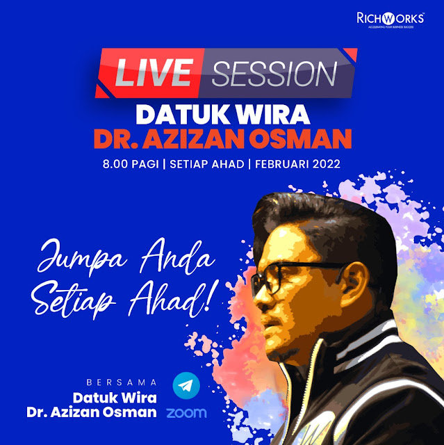 Live session Datuk Wira Dr azizan Osman