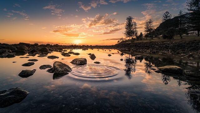 watching sunset - things to do while camping for adults