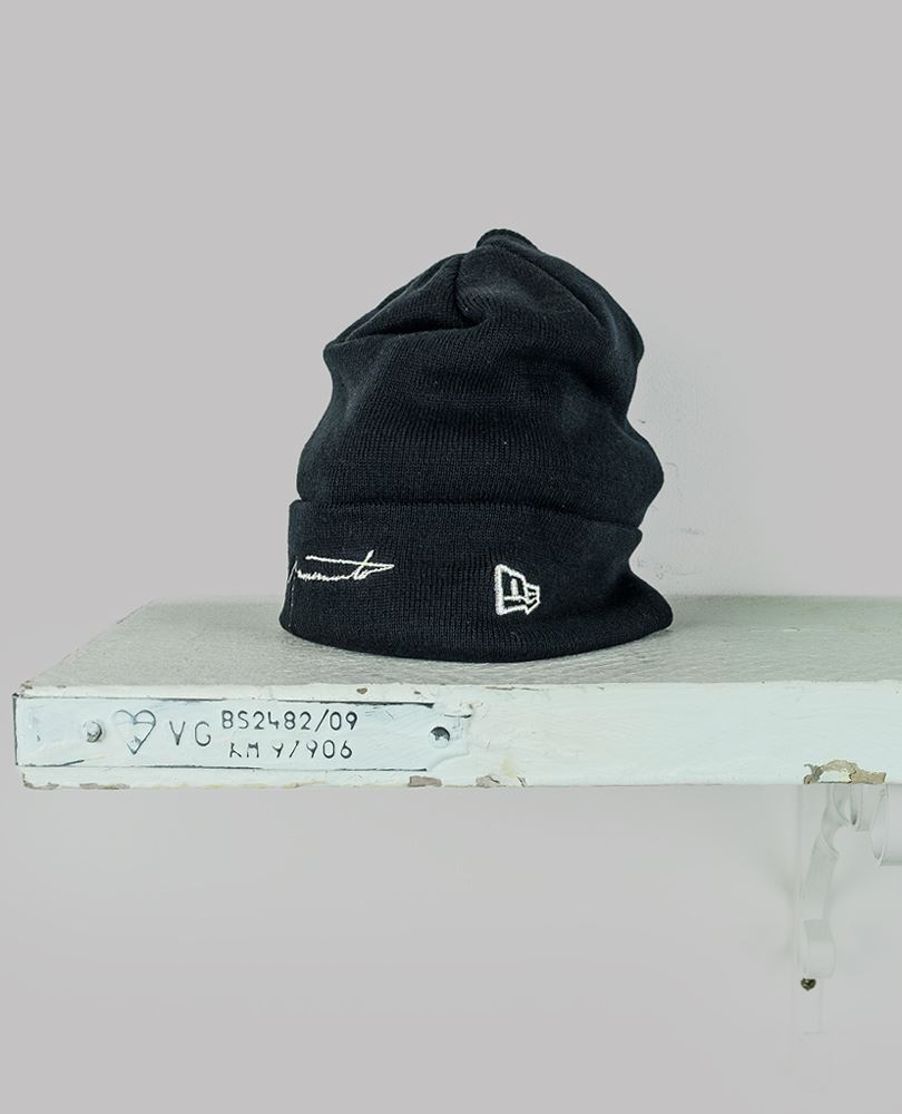 Yohji Yamamoto New Era Beanie hat the Allotment Store Leeds