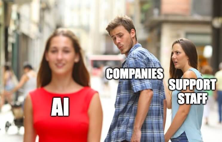 Companies and their love of AI