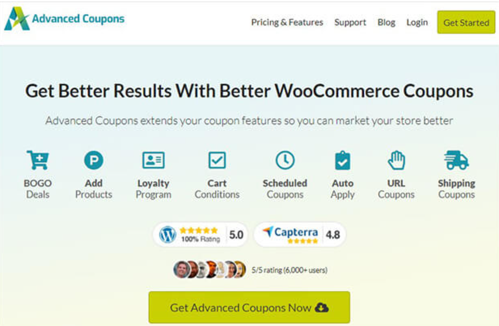 Advanced Coupons woocommerce plugin