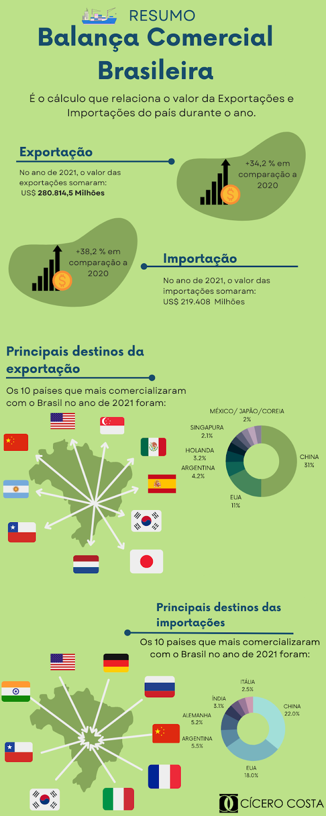 Vantagens competitivas e composição da balança comercial entre Brasil e  Argentina: uma análise de indicadores de comércio exterior