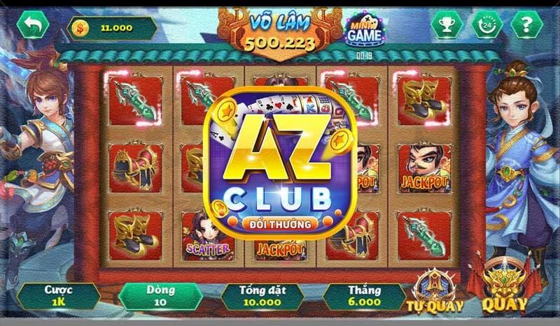 AZ Club – Đánh bài đổi thưởng không giới hạn - Kiemtinh