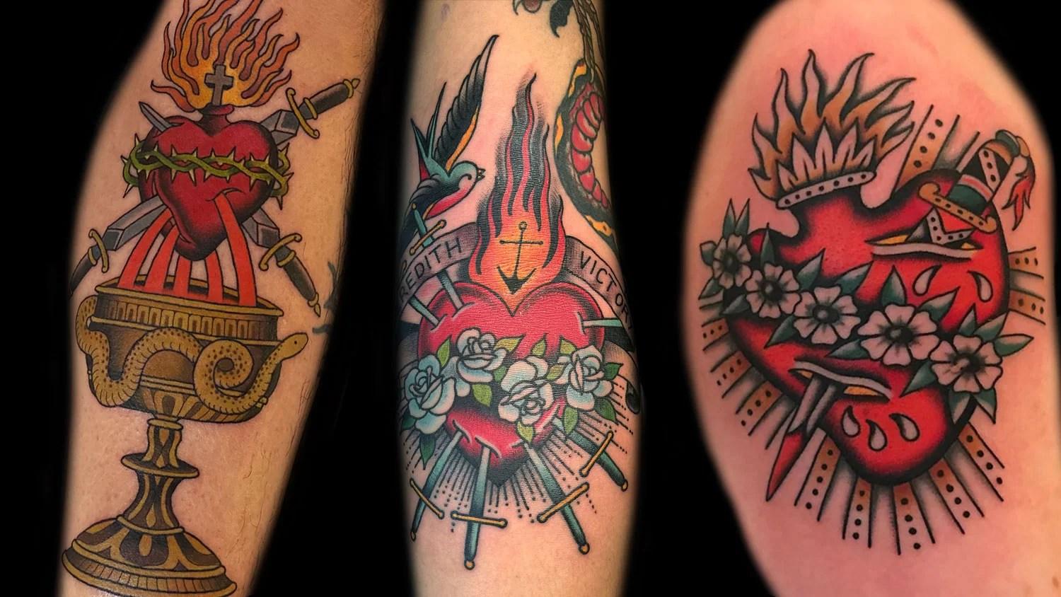 Sacred Heart Tattoo Meaning - Kings Avenue Tattoo