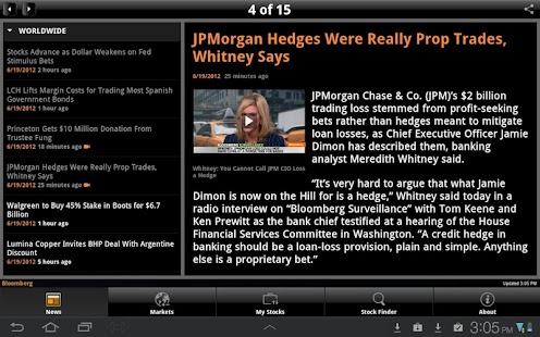 Download Bloomberg for Tablet apk