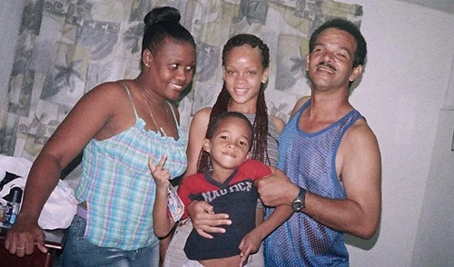 Rihanna's family photo