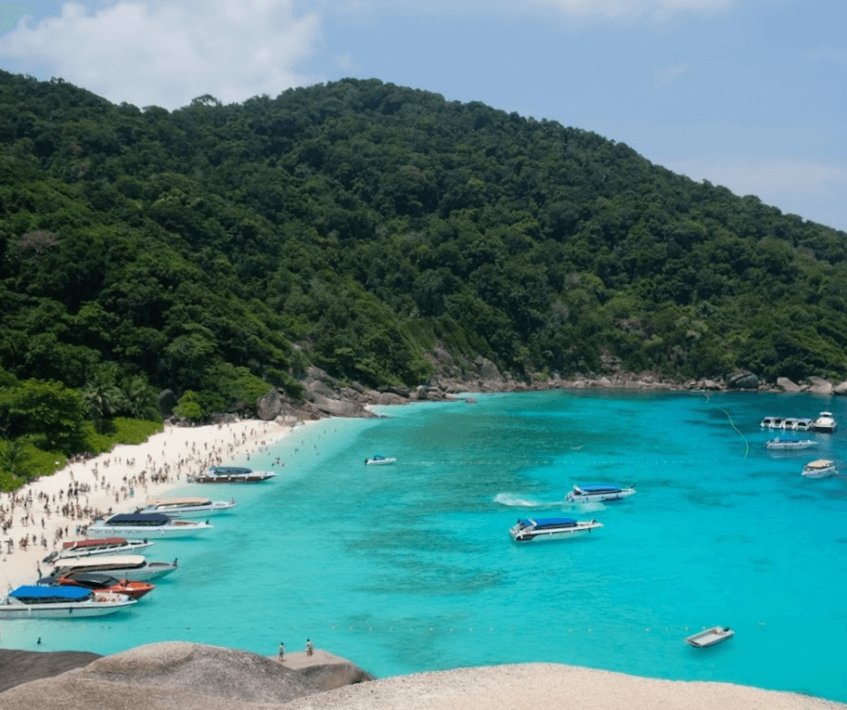 schönste Strände Thailand: Ao Kuerk Bay der Similan Islands
