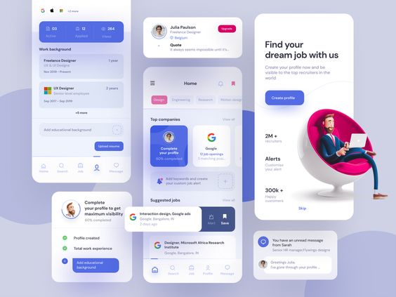 Portofolio UI UX yang Menarik