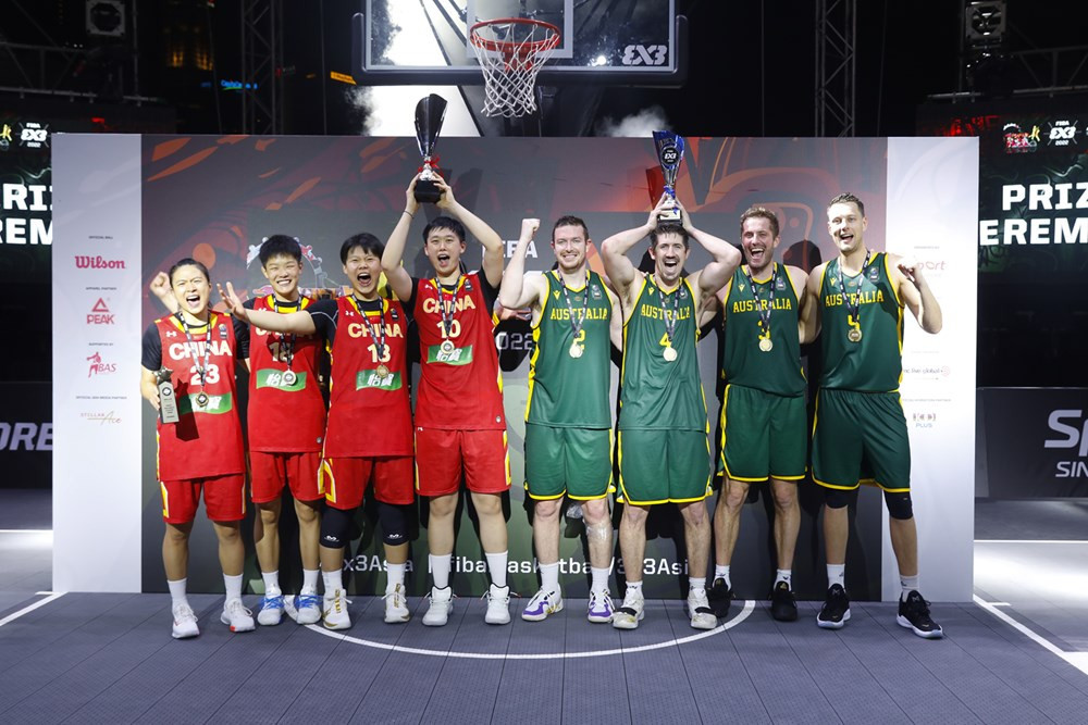 Australia and China win FIBA 3x3 Asia Cup 2022. SINGAPORE - The FIBA 3x3 Asia Cup 2022 was held from July 6-10 under the shadow of Singapore's world-famous Marina Bay Sands. 