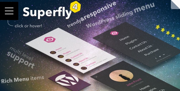 Superfly - Plugin de menu WordPress responsivo