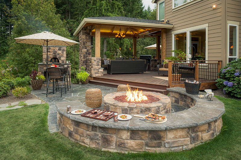 Tengase Presente: Perfecto para que la familia disfrute, una chimenea