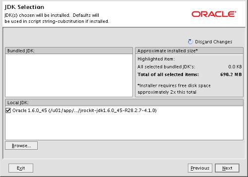 JDK Selection