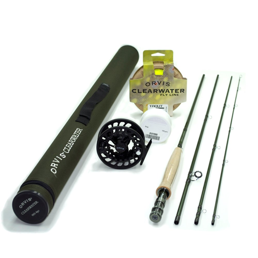  Orvis fly fishing rod and reel combo.