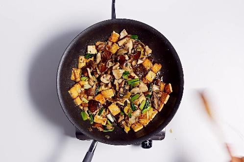 Tofu and Mushroom Stir-Fry Recipe | Bon Appétit